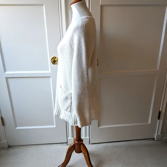 Soft Surroundings cream colored crew neck sweater - Picture 3 of 8